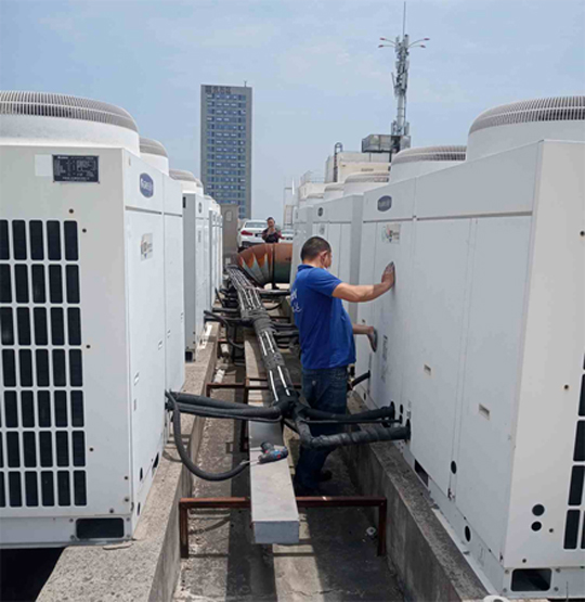 临澧中央空调制热和不制冷系统维修方法